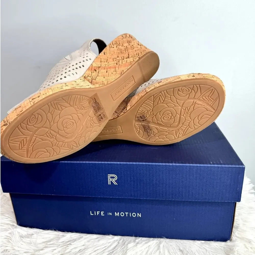 ROCKPORT Briah Wedge Sandals Size 6.5 NEW